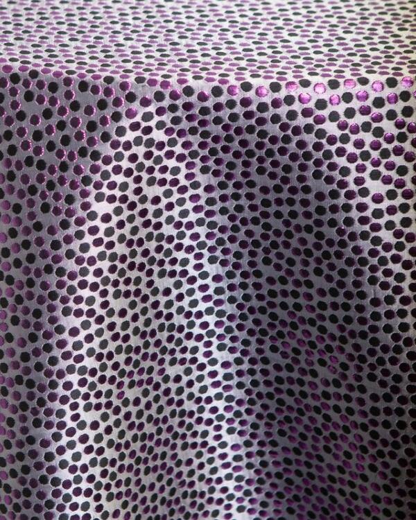 Festivale Tablecloth: Fuchsia/ Black
