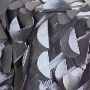 Confetti Tablecloth: Platinum