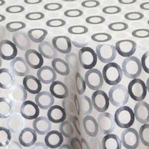 Rabanne Tablecloth: Ivory/Silver