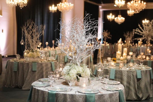 Amy Tablecloth: Grey - Image 2