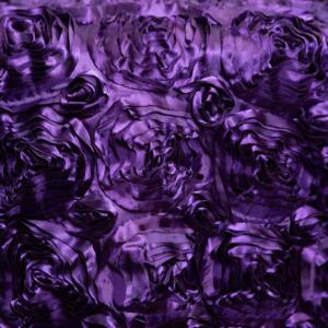 Heirloom Rose Tablecloth: Purple