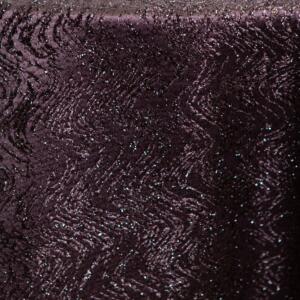 Shalimar Tablecloth: Black