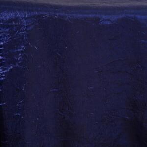 Crushed Satin Tablecloth: Dark Blue