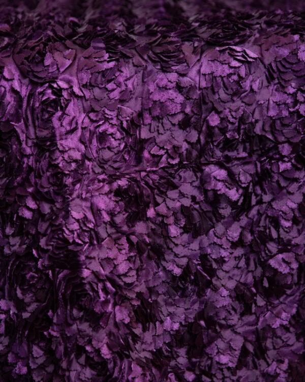 Meyammy Tablecloth: Eggplant