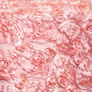 Heirloom Rose Tablecloth: Light Pink
