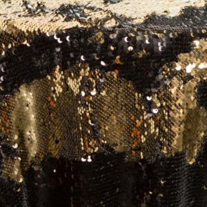 Reversible Tablecloth: Black/Gold