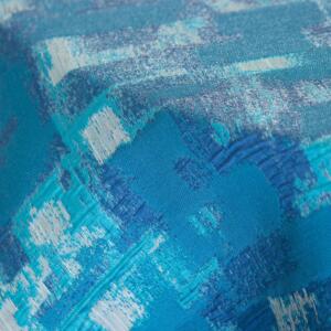 Brush Strokes Tablecloth: Blue (Reverse Side)