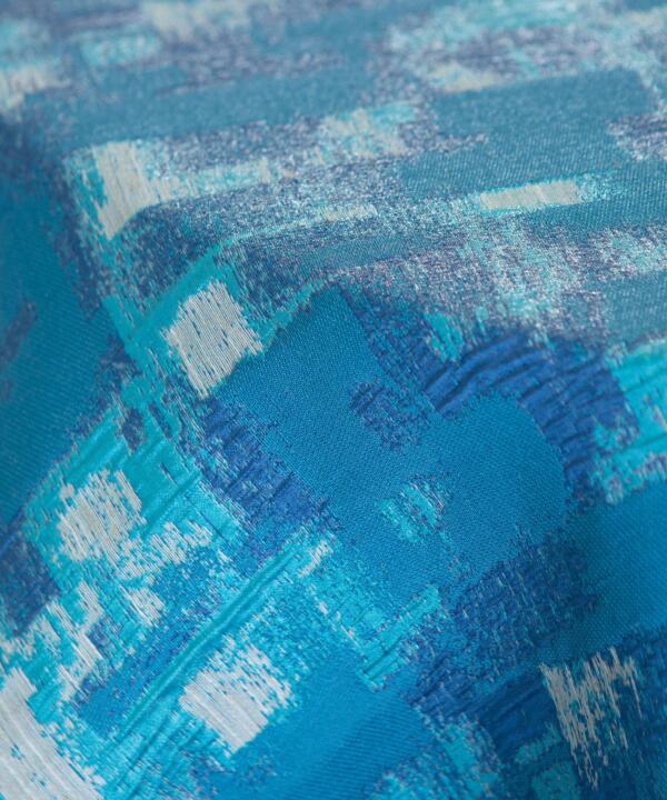 Brush Strokes Tablecloth: Blue (Reverse Side)