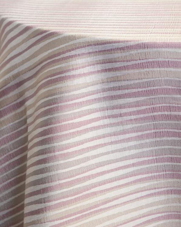 Glacial Striae Tablecloth: Lavender