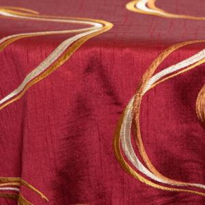 Streamers Tablecloth: Burgundy