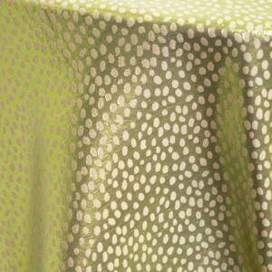 Rio Tablecloth: Ivory/ Lime