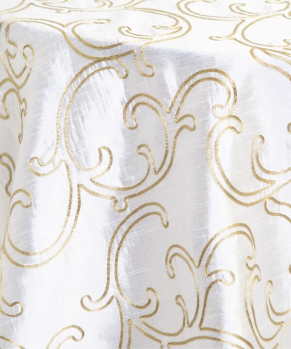 Reem Tablecloth: Coconut