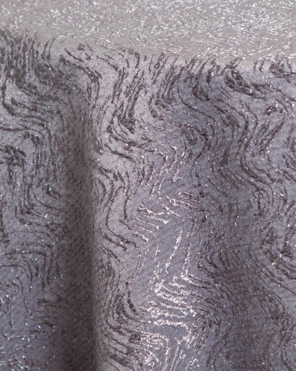 Shalimar Tablecloth: Silver