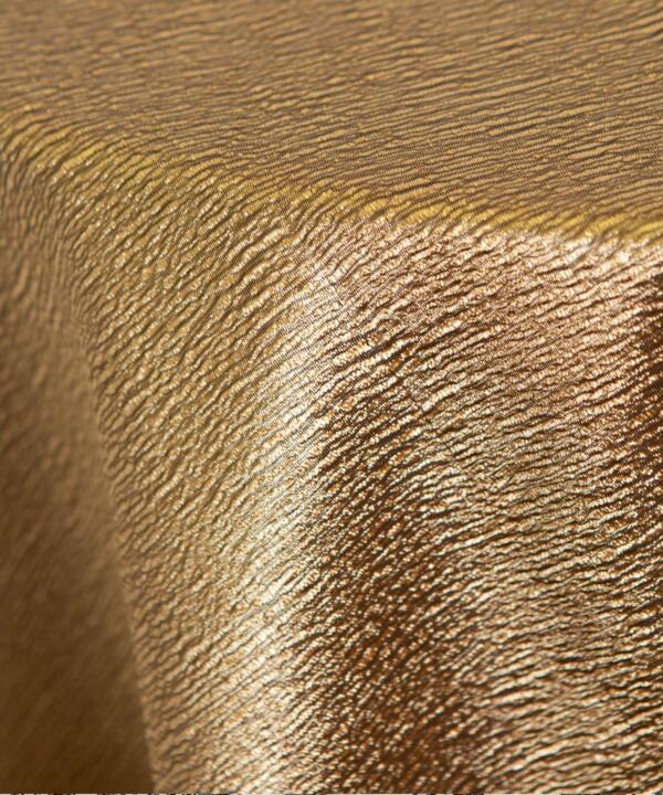 Luxury Bark Tablecloth: Gold