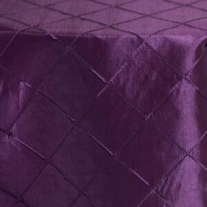 Pintuck Tablecloth: Grape