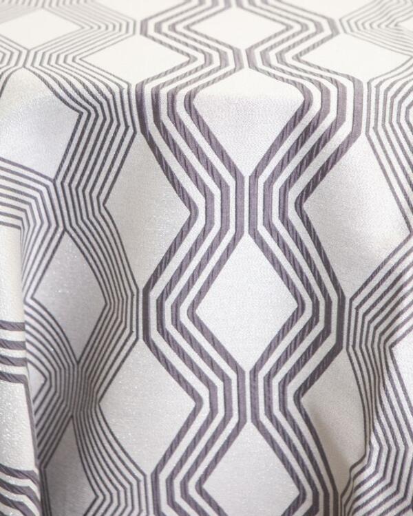 Aubrey Tablecloth: Grey (Reverse Side) - Image 2