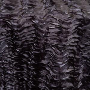 Mackenzie Ruffle Tablecloth: Grey