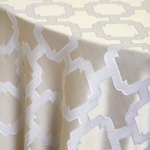 Nancy Tablecloth: Ivory
