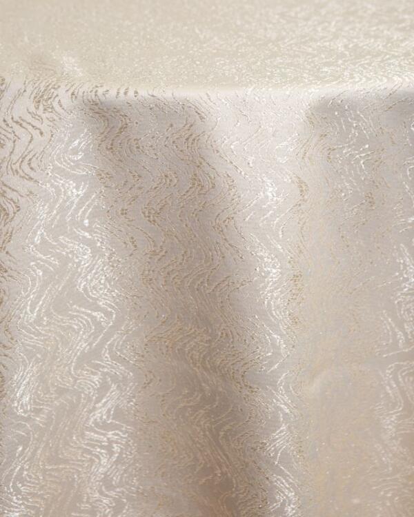 Shalimar Tablecloth: Ivory
