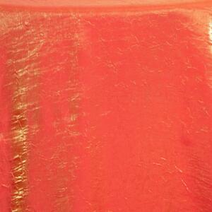 Crushed Satin Tablecloth: Orange
