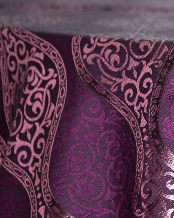 Pasha Tablecloth: Eggplant