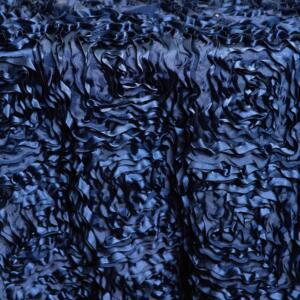Mackenzie Ruffle Tablecloth: Navy Ausome