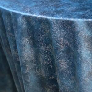 Impressions Velvet Tablecloth: Navy