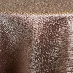 Luxury Bark Tablecloth: Mocha