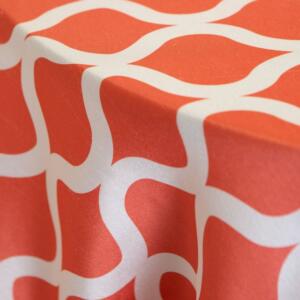 Wisker Bisket Tablecloth: Orange