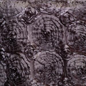 Heirloom Rose Tablecloth: Platinum