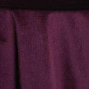 Velvet Tablecloth: Plum