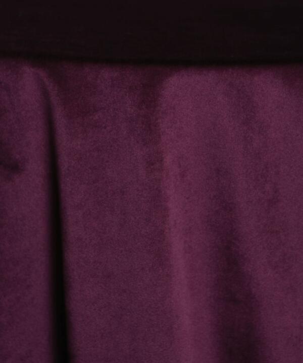 Velvet Tablecloth: Plum