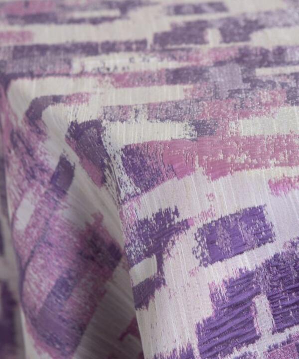 Brush Strokes Tablecloth: Purple