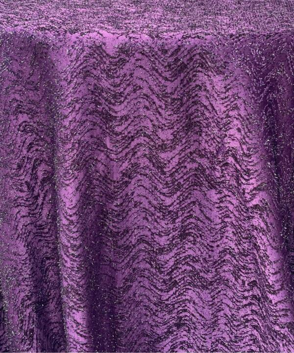 Shalimar Tablecloth: Purple