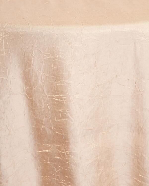 Crushed Tablecloth: Champagne