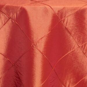 Pintuck Tablecloth: Orange