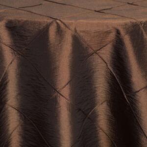 Pintuck Tablecloth: Brown