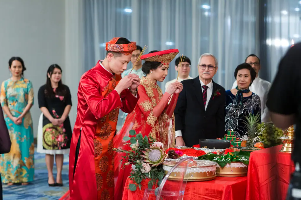 Traditional Asian wedding ceremony décor by EB Inc. Events – best event décor company in Houston