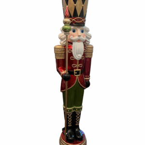 Life-Size Nutcracker: Red & Green