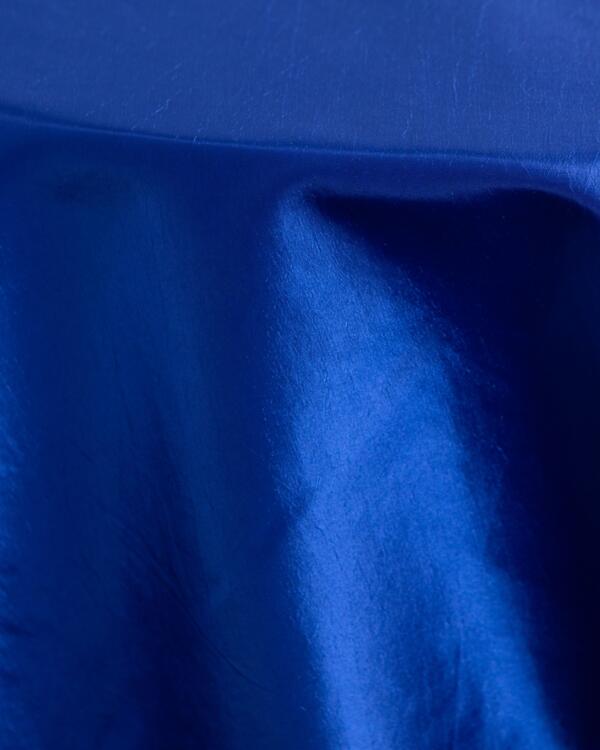 Taffeta Tablecloth: Royal Blue