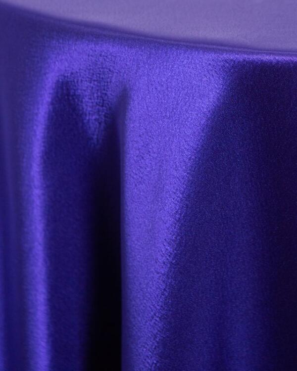 Satin Tablecloth: Purple