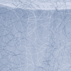 Chiffon Overlay: Blue Love Nest