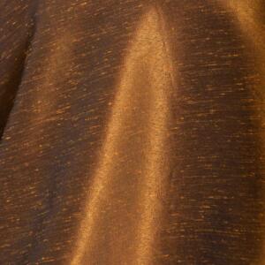 Dupioni Tablecloth: Brown/Copper