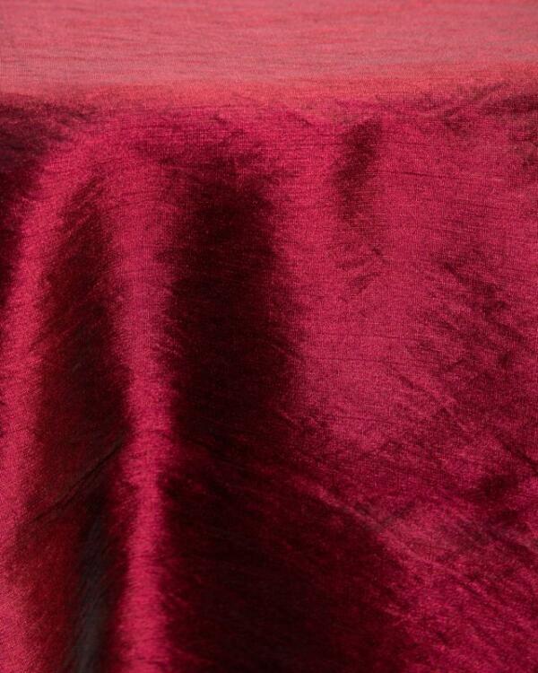 Shantung Tablecloth: Merlot