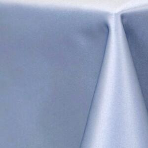 Satin Tablecloth: Stone Blue Matte