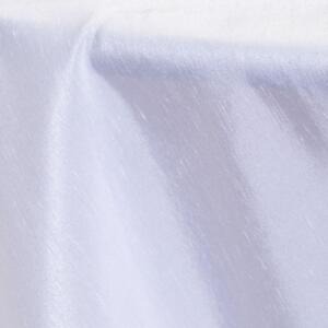 Dupioni Tablecloth: White