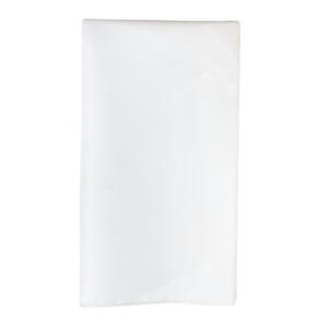 White Matte Satin Napkin