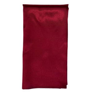 Burgundy Crepe Satin Napkin