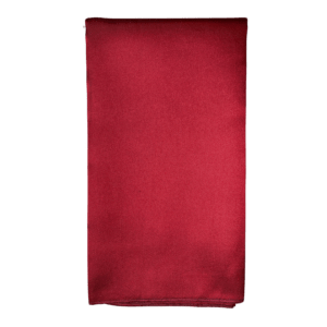 Burgundy Satin Napkins