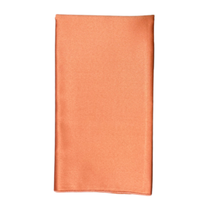 Peach Matte Satin Napkin
